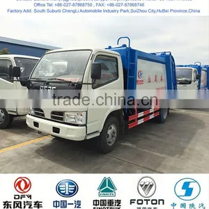 Famous Dongfeng Garbage Compactor Truck, Garbage Truck With Compactor thumbnail-1