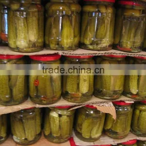 PICKLED CUCUMBER IN GLASS JARS BEST PRICE FOR NOW ! thumbnail-1