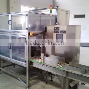 GFE-5 Automatic Five Heads 18l Motor Oil Weighing Filling and Capping Machine(weighing Filling Line) thumbnail-1