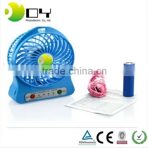 Wholesale OEM Custom Logo Air Battery Power Handheld High Speed Plastic Portable Rechargeable USB Desk Pocket Mini Fan thumbnail-1