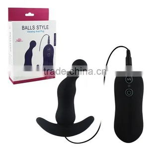 Ultimate Experience Fit With Balls Style Vibrating Anal Plug Sex Toys For Women thumbnail-2