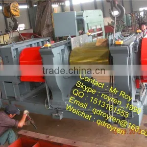 GOLDEN SUPPLIER Waste Tire Recycling Rubber Cracker Machine Grinding Mill thumbnail-2