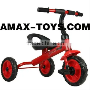 Bt-016011 Toy Tricycle(china) Children Ride on Pedal Tricycle (white/red) thumbnail-1