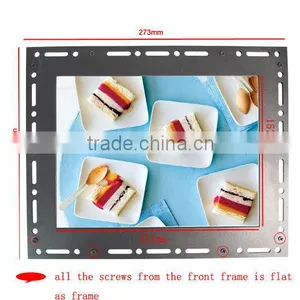10.4 Inch Metal Case Open Frame Embedded Resistive Touch Screen Monitor thumbnail-1