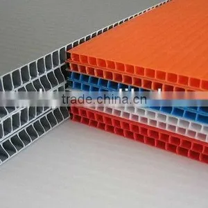 Waterproof Material of Twin Wall Plastic Corrugated Sheet thumbnail-1