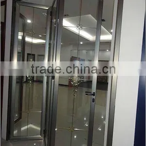 Aluminum Frame and Glass Folding Door,aluminum Doors for External Prices,glass Doors thumbnail-1