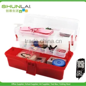 3 Layer Nail Lady Plastic Jewelry Box,storage Box thumbnail-1