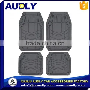 Rubber Floor Mats - Heavy Duty Rubber Liners for Cars Trucks & SUVs thumbnail-5