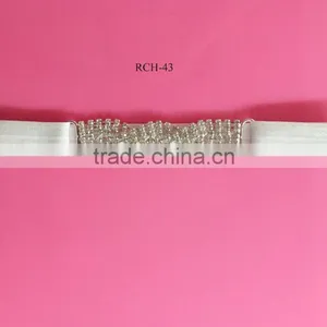 2015 Hot Selling Factory Price Pearl and Rhinestone Connector Decoration Headwear (RCH-43) thumbnail-1