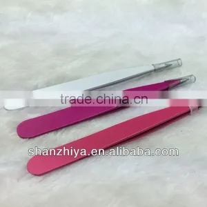 PROFESSIONAL COSMETIC PINK HEART EYEBROW TWEEZERS thumbnail-1
