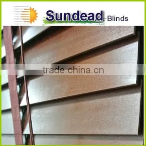 Paulownia Basswood 2 Inches Natural Wood Blinds With Ladder Tape at Cheap Price With Fair Quality for Window Covering thumbnail-2