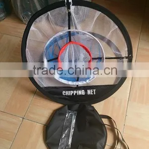 Golf Hitting Net Mouth Chipping Training Equipment Fit Golf Bag Home Pop Up 24in thumbnail-2