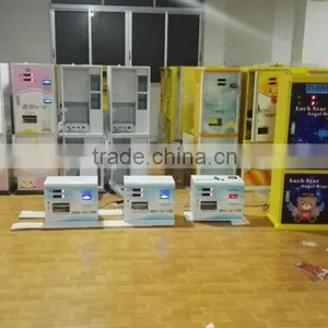 Wall Mounted Space Saving Bill Exchange to Token Machine for Crane Amusement and Commercial Laundromat thumbnail-6