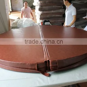 Custom-made Round Outdoor Spa Bathtub Cover thumbnail-1