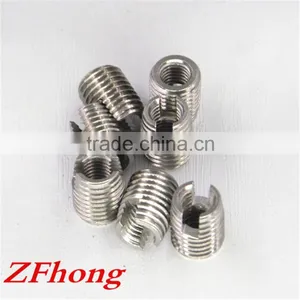 Stainless Steel 302 Type Slotted Self Tapping Thread Insert m2 M2.5 m3 m4 m5 m6 m8 M10 thumbnail-3
