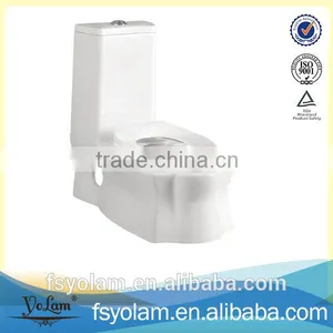 YL1025 Popular Design Double Use Siphonic One Piece Toilet thumbnail-1