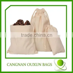 Standard Size Wholesale Extra Large Cotton Drawstring Bag thumbnail-1