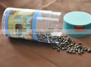Custom Food Grade Plastic Can for Coffee thumbnail-1