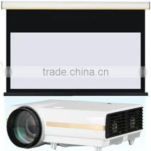 60'' 70'' 80'' 96'' 100'' 120'' Screen Projector Multimedia Projector and Screen thumbnail-3