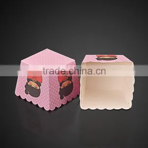 XFB21 BAKEST New High Temperature Resistance Square Shape Cake Paper Cup With Girl Pattern Hot Sale Baking Tools thumbnail-4