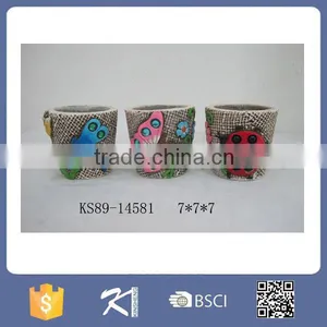 Colorful Aniaml Pattern Stone Flower Pot thumbnail-4