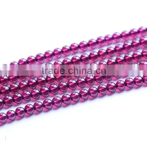 Natural Beads Wholesale 6A Purple Teeth Ukrainian Garnet Beads Semi Finished Fashion Jewelry DIY Handmade Jewelry thumbnail-2