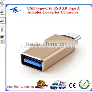 3.1 USB-C(Type-C) to 3.0 USB-A(Type-A) High-Speed Adapter Converter Connector for Apple New Retina MacBook, Nokia N1 thumbnail-1