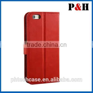 For IPhone 6 Leather Case, PU Leather Wallet Case for IPhone 6 thumbnail-6
