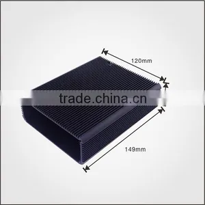 Anodizing Aluminum Electronics Enclosure Heatsink in Black Color thumbnail-3