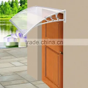 DIY Polycarbonate Canopy for Window and Door Fittings and Balcony Canopy Wholesale thumbnail-1