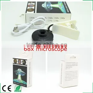 Zoom LED Microscope Magnifier Micro Mobile Phone Lens Camera With Universal Clip For IPhone Samsung HTC Huawei thumbnail-6
