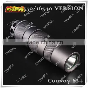 Convoy 18350 Battery Flashlight Small Powerful Led Flashlight 16340 Battery Flashlight thumbnail-1