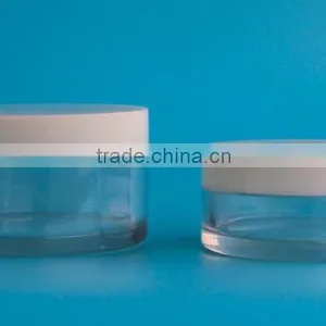 60ml/2 oz Transparent Clear Plastic Pet Cream Jar Container thumbnail-2