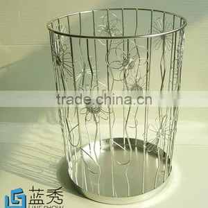 Handmade Stainless Dust Bin thumbnail-1