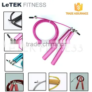Equipment Ball Bearing Weighted Aluminum Crossfit Jump Rope Quality Choice thumbnail-1