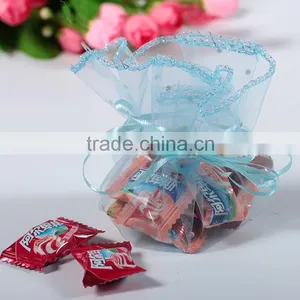 Drawstring Organza Jewelry Pouch Bag,Round Organza Gift Pouch Quality Choice thumbnail-1