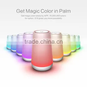 Bluetooth Speaker LED RGB Lamp Smart APP Touch Buttons thumbnail-3