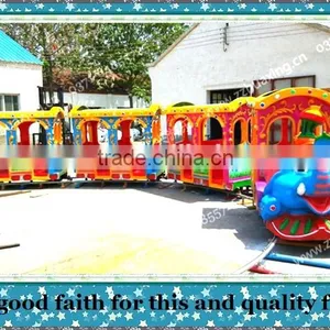 Electronic Amusement Park Games Elephant Train Equipment for Sale thumbnail-1