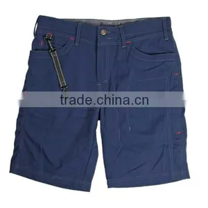 Dark Navy Blue Color Work Wear Shorts thumbnail-1