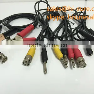 Oscilloscope Cable Set Bnc Male Connectors With Banana Plug and Power Clip thumbnail-1