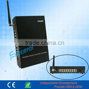 8 Channels 1 SIM Card GSM Wireless PABX PBX MS108-GSM thumbnail-2