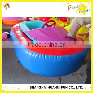 2015 Newly Design Motorized Kids Electric Bumper Boat With PVC Inflatable Tube Price thumbnail-1
