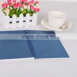 Custom Printing 2015 Aluminum Cover Diary Blue Spiral Notebook thumbnail-4