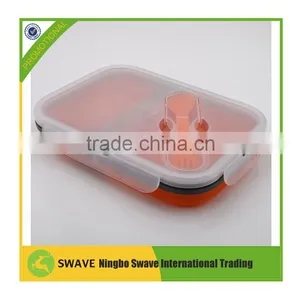 2014 New Design Silicone Lunch Box thumbnail-1