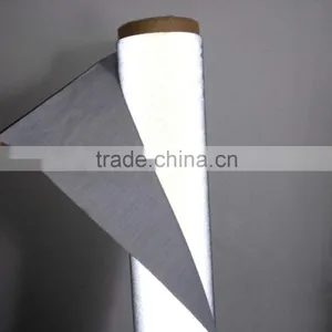 Black Reflective Cotton Fabric for Clothing thumbnail-3