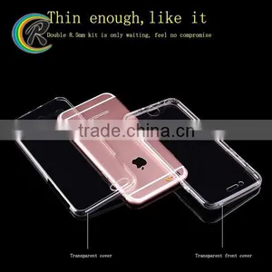 Ultra Thin pc Case Slim Case for IPhone 6 Full Cover Tpu Bumper Case thumbnail-4
