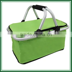 High Quality Insulated Cooler Foldable Picnic Basket thumbnail-4