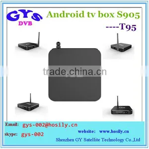 Newest Android tv Box S905 T95 Android 5.1 Kodi 16.0 tv Box Quad Core 1GB/8GB With Factory Price S905 Android tv Box thumbnail-1