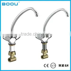 Economic Double Handle Basin Faucet thumbnail-4