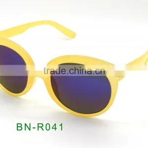 Plastic Retro Round Vintage Sunglasses 2015 Fashion thumbnail-6